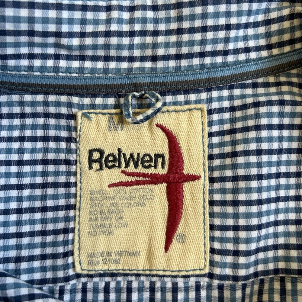 Relwen Gingham Button Down - Picture 5 of 9